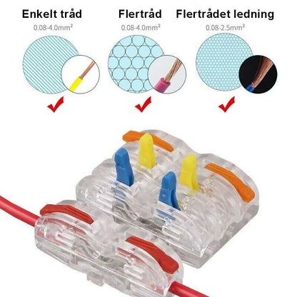 Superrask ledningskontakt - Kosteppe