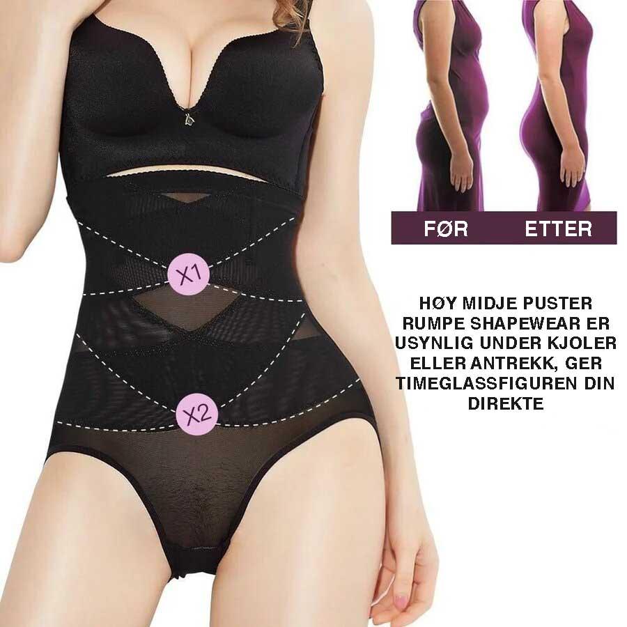 Krysskompresjons mageformende bukser - Kosteppe