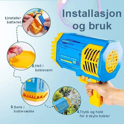 Boble Bazooka & Boblerakettbombe - Kosteppe