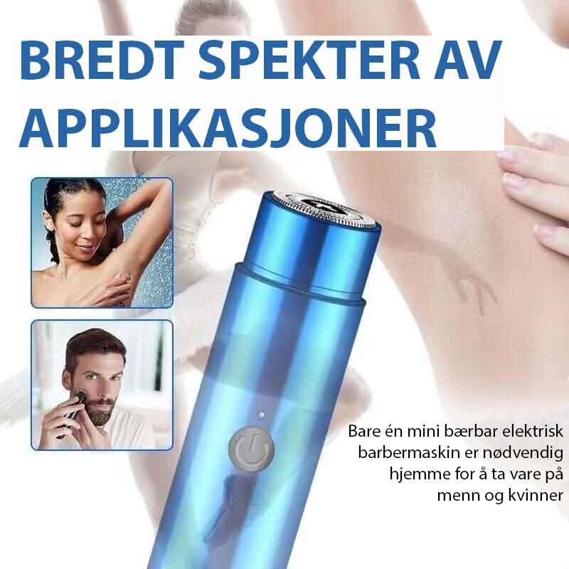 Elektrisk barberhøvvel som kan vaskes - Kosteppe