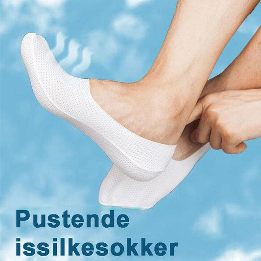 Pustende issilkesokkerpakke - Kosteppe