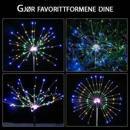 VANNTETT SOLAR LAMPE TIL HAGE - Kosteppe