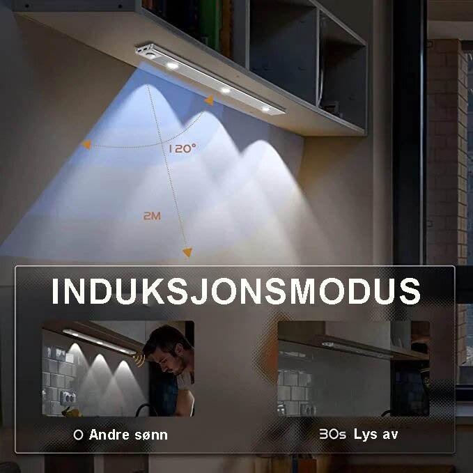 Bevegelsessensor uten ledningsskap LED-lys - Kosteppe